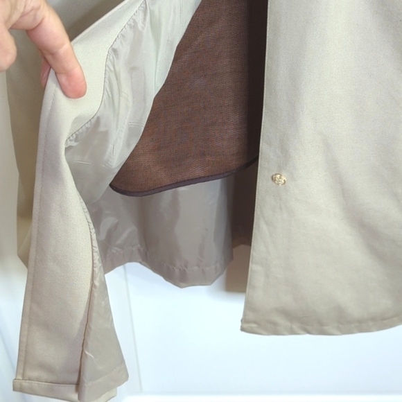 TOWNE Collection by London Fog Vintage Over Coat Removable Sherpa Lining 42 R - Picture 11 of 14